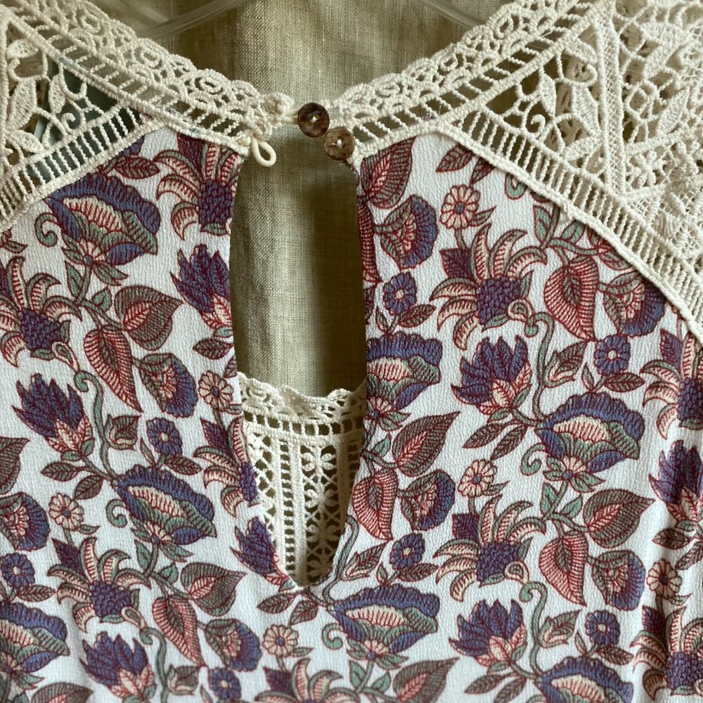 NWOT Anthro Maeve Sleeveless Blouse size L - Picture 5 of 9